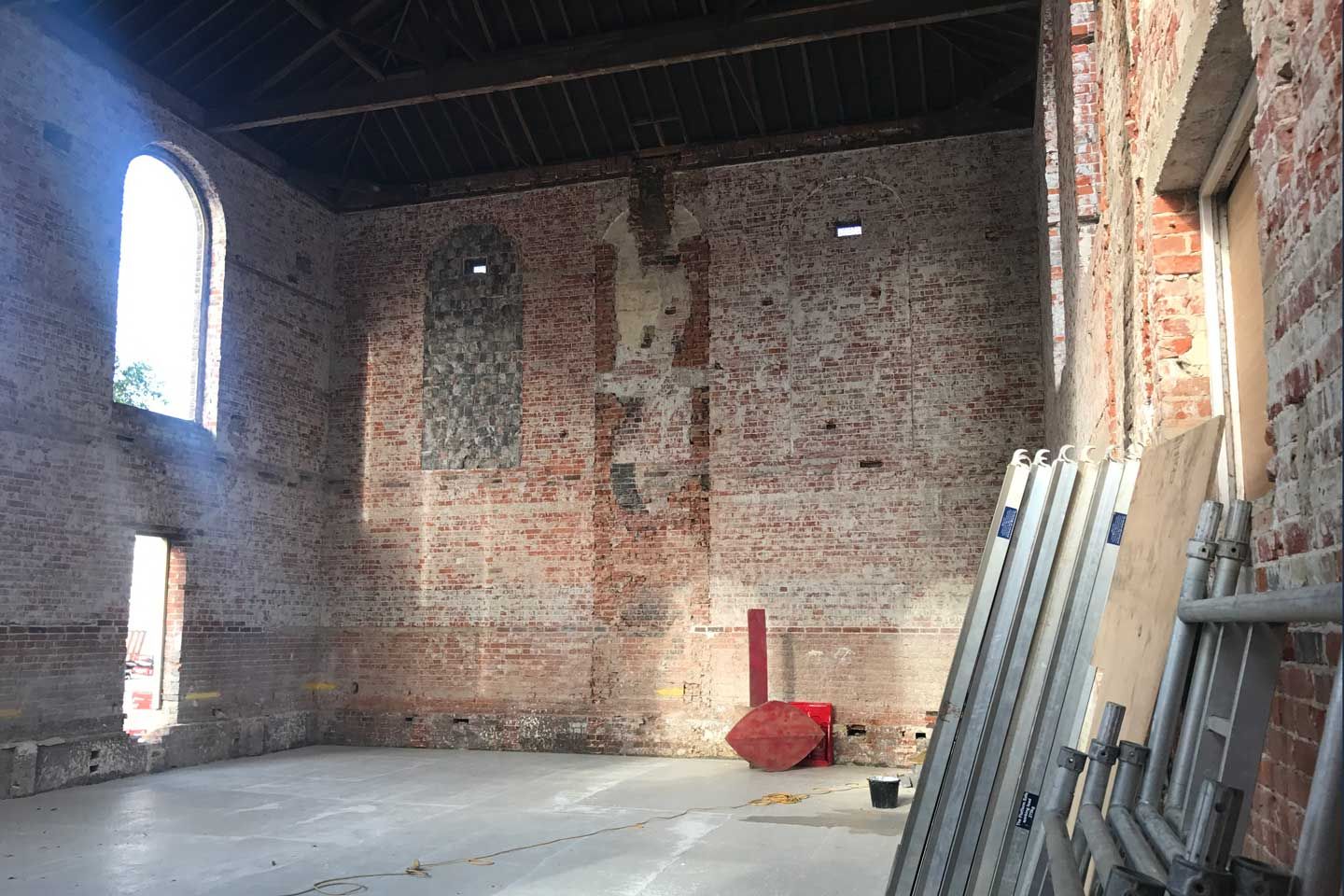 St John's Hall Stripped